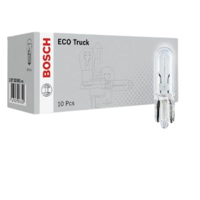 [2721A] BOMBILLO MINIATURA T-5 W2X4 W2W 24V 1.2W TABLERO ECO TRUCK STD CAJA X 10 UND 2721A GL2721 13516