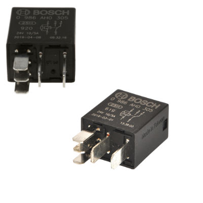 MINI RELE 5P 24V 15AMP RESISTIVO 0332207405