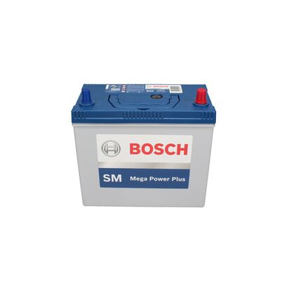 [S4 45DA-51R] BATERIA BOSCH MEGA POWER 730 AMP- 45 Ah NS60D (730-MP-NS60-DS) L 23,8 AN 12,9 AL 22,3 CM
